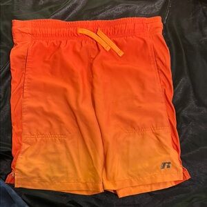Russell Athletic Bright Orange Active Shorts